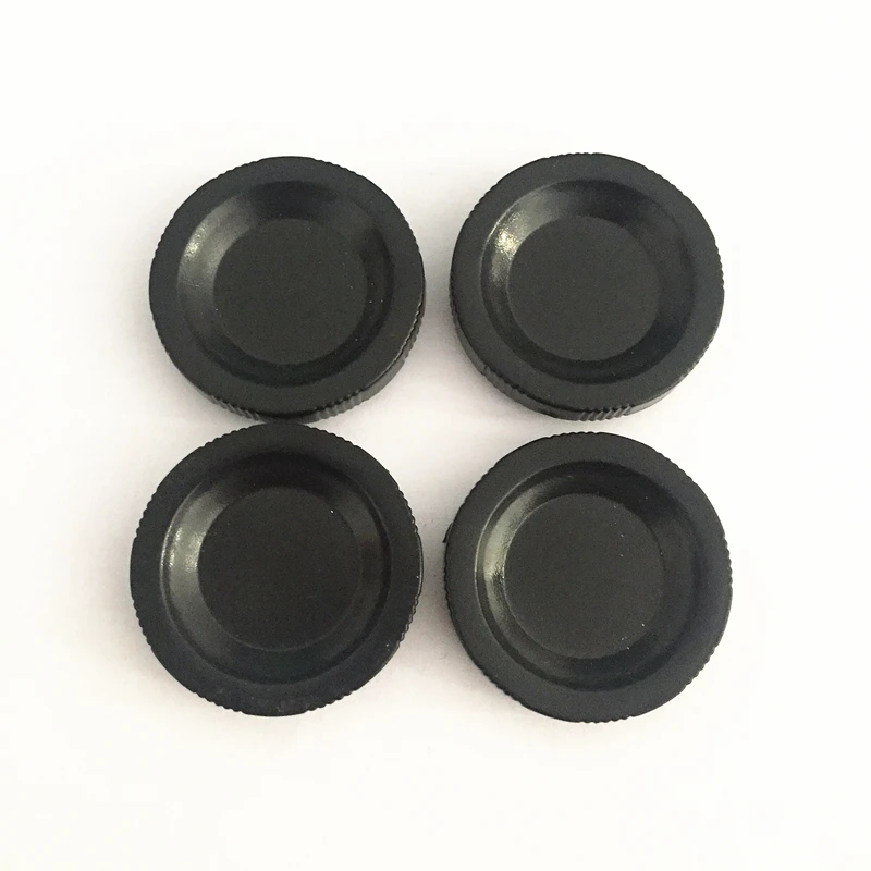 

4 PCS Universal Standard C CS Interface Dust Cover Industrial Camera Lens Protection Cover ABS Plastic Lid