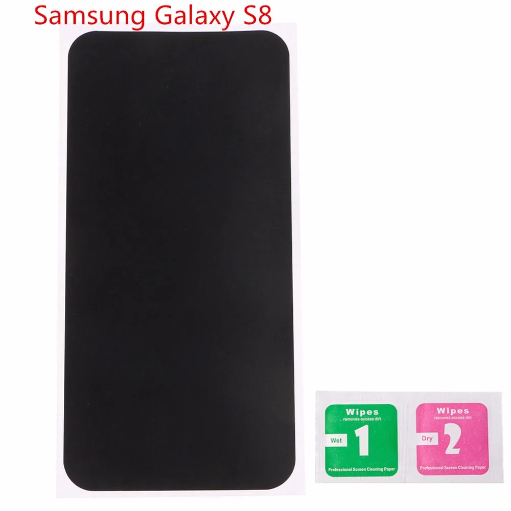 

Matte Back Wrap Skin Decal Protective Rear Sticker For Samsung Galaxy S7 Edge /S8 Plus /S8