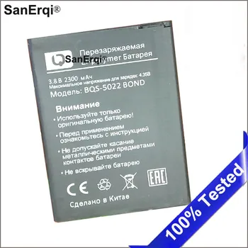 

2300mAh Replacement Battery For BQS-5022 bond Battery For BQ BRAVIS A504 Trace BQS 5022 BQS5022 BOND Baterij Batterie Sanerqi