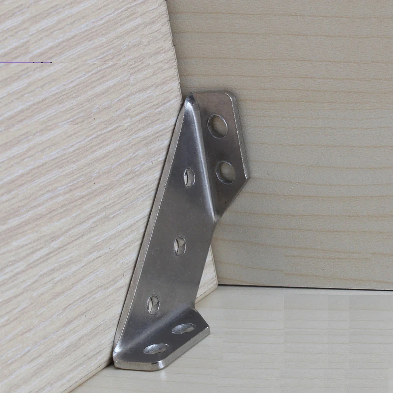 free shipping metal corner furniture stainless steel fiiting bracket