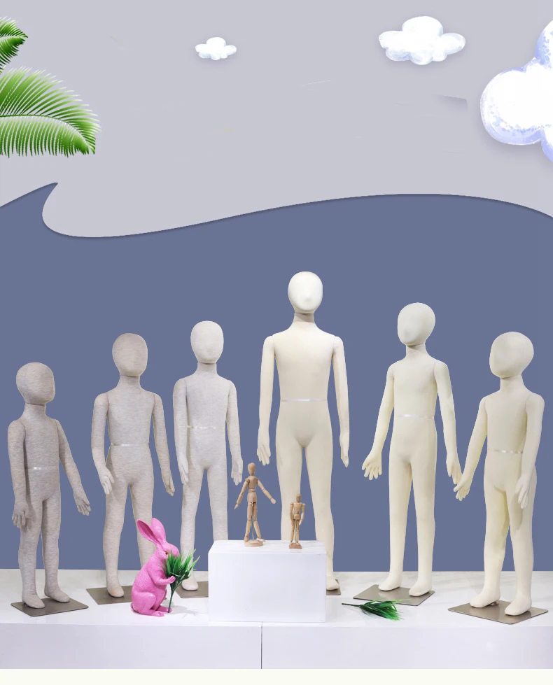 Different Style Bendable Child Soft Mannequin Flexible Child Model For