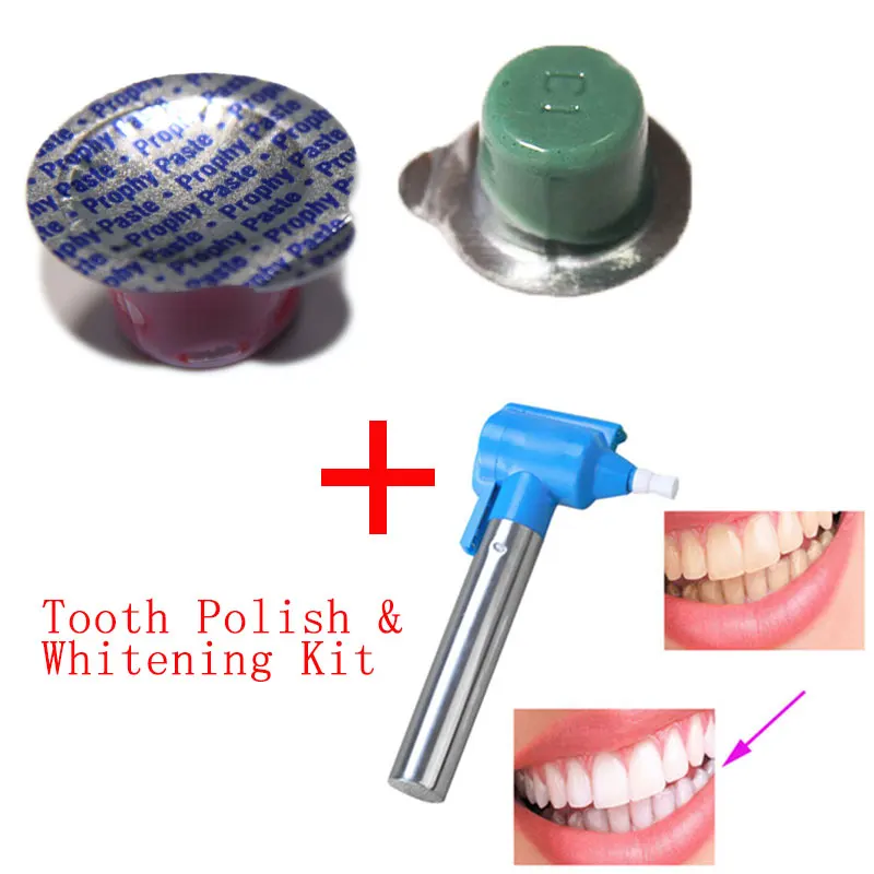ᐂTooth Polishing Dental √ Whitening Whitening Burnisher Polisher with