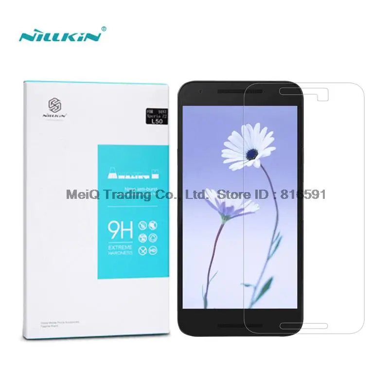 Screen Protector For LG Nexus 5X Nillkin Amazing H H+Pro Anti-Explosion Nexus 5X Tempered Glass With Retail Package