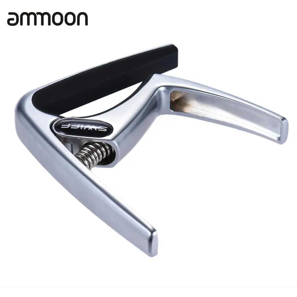 Clip on Guitar Capo Clamp Zinc Alloy Single handed Quick Change for
