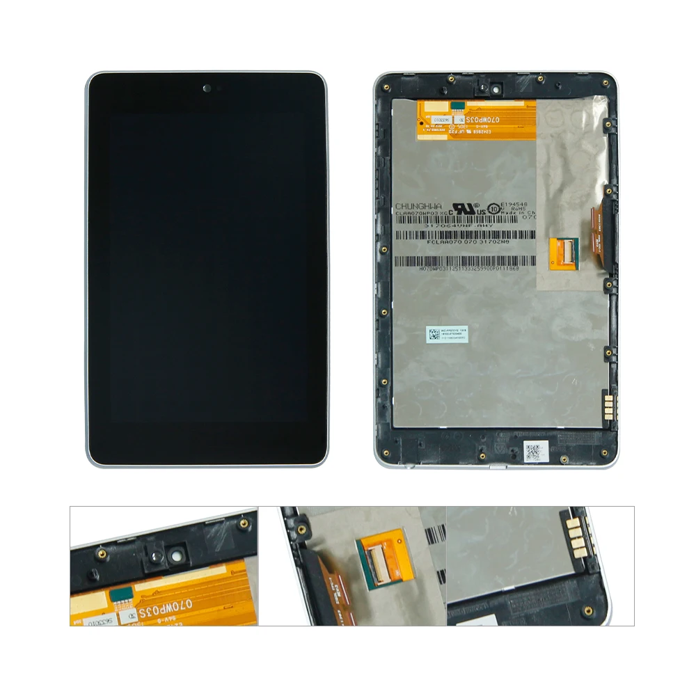 ЖК дисплей для ASUS Google Nexus 7 1st 2012 ME370 ME370T ME370TG сенсорный экран с дигитайзером в сборе