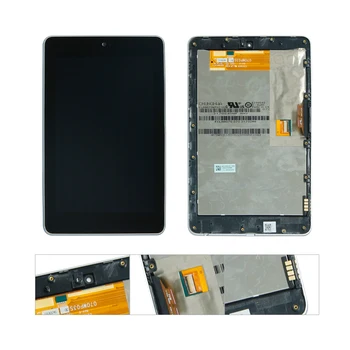 

For ASUS Google Nexus 7 1st 2012 ME370 ME370T ME370TG LCD Display Touch Screen Digitizer Assembly Replacement With Frame