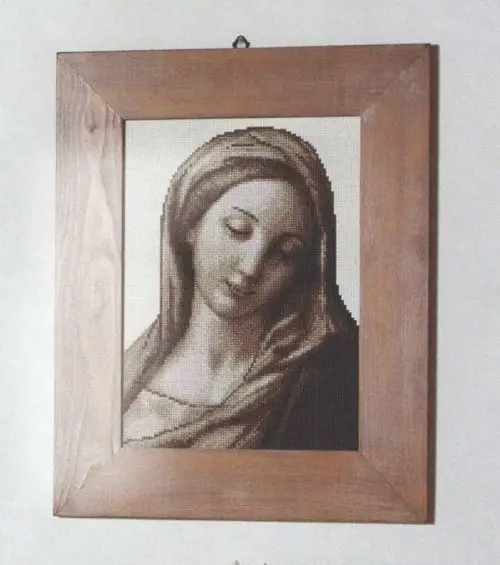 CS-1458 Cross Stitch Kit Virgin Mary Mother of God Madonna.jpg