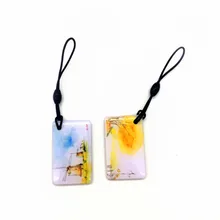 5 шт. китайская Волшебная 1K карта 13,56 МГц UID; запасной S50 UID перезаписываемый Бланк карта NFC Брелок Волшебная карта для RFID копировальный аппарат