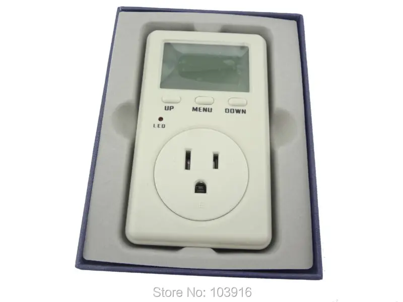10 units USA Plug Ammeter Energy Power Watt Voltage Volt Meter Monitor
