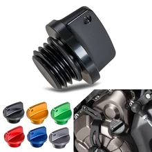 Motocicleta CNC Oil Filler Cap Ficha Para Yamaha YZ80 YZ85 YZ125 YZ250 YZ250F YZ450F WR250F WR450F YZ250X YZ250FX WR250R/X YFZ450