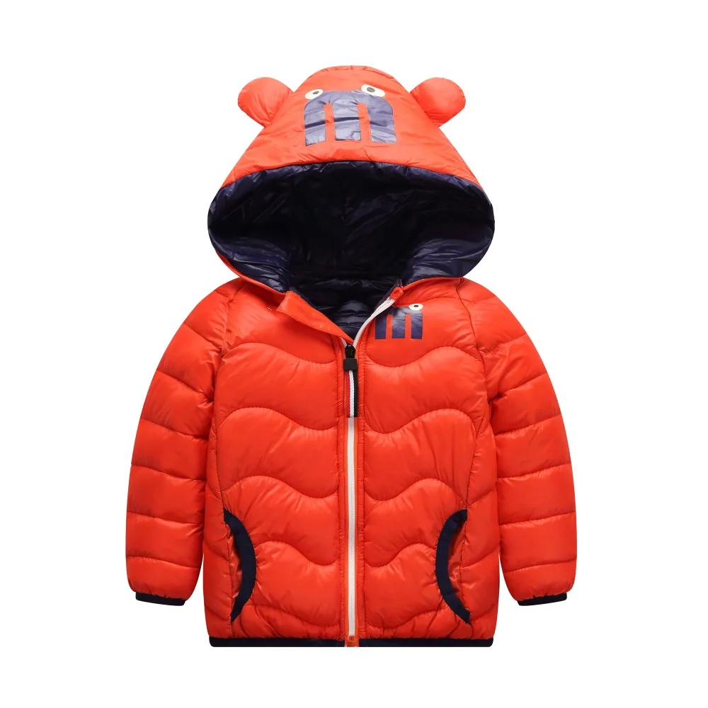 Детская спортивная куртка для мальчиков г. Брендовое детское зимнее пуховое пальто для мальчиков толстые парки с капюшоном стеганая верхняя одежда для маленьких мальчиков, спортивные пальто