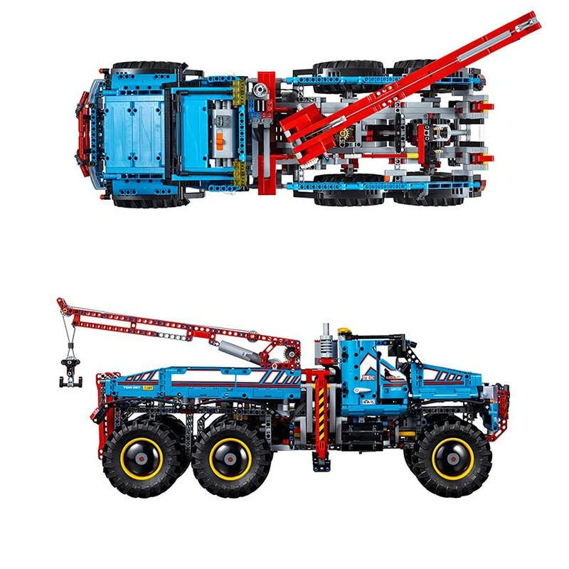 Модель Конструкторы Игрушки 20056 6X6 вездеход эвакуатор Совместимость с Technic серии