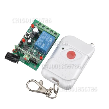 

free shipping!24V 10A 1CH 200M RF wireless remote control switch system1Receiver /switch &1Transmitter/remote control 315/433MHZ
