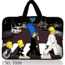 Симпсон ноутбук ультрабук чехол сумка чехол для 9,7 10 11,6 12 13 13,3 14 15 15,6 17 MacBook hp Dell acer lenovo Thinkpad