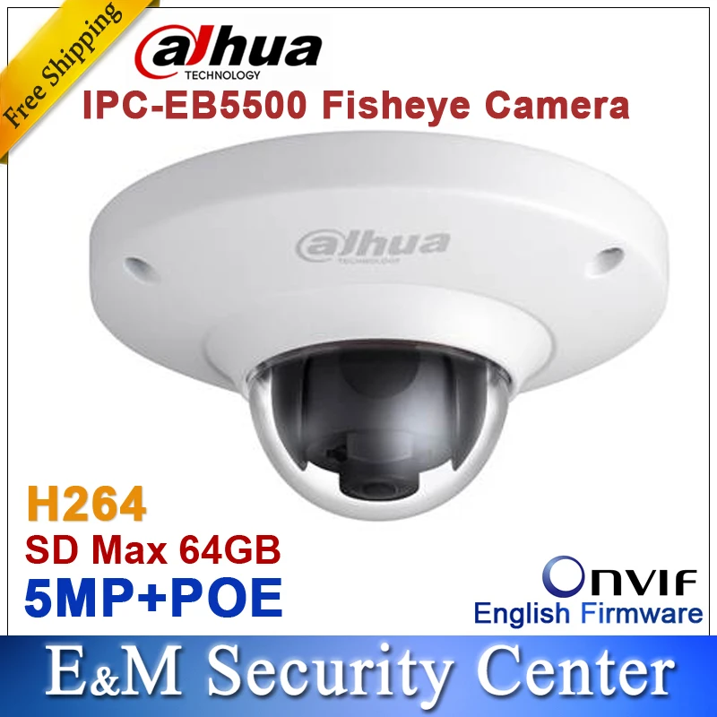 bilder für Original dahua 5MP vandalensichere Netzwerk Fisheye CCTV IP H264 POE IR Kamera IPC-EB5500 bilder für Original dahua 5MP vandalensichere Netzwerk Fisheye CCTV IP H264 POE IR Kamera IPC-EB5500