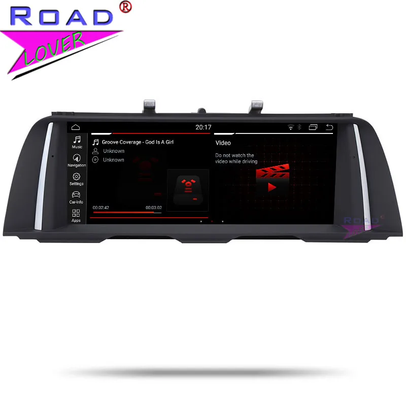 Sale Roadlover Android 9.0 Car Radio Player For BMW 5 Series F10/F11 (2011 2012 2013 2014 2015 2016) Stereo GPS Navigation NO DVD MP4 4
