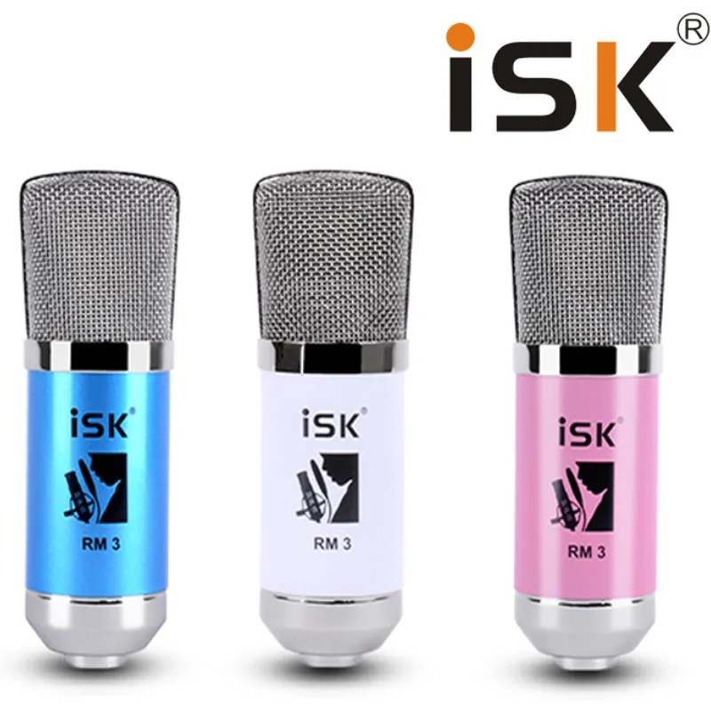 Высококачественный конденсаторный микрофон ISK сетевой K-song для трансляции записи