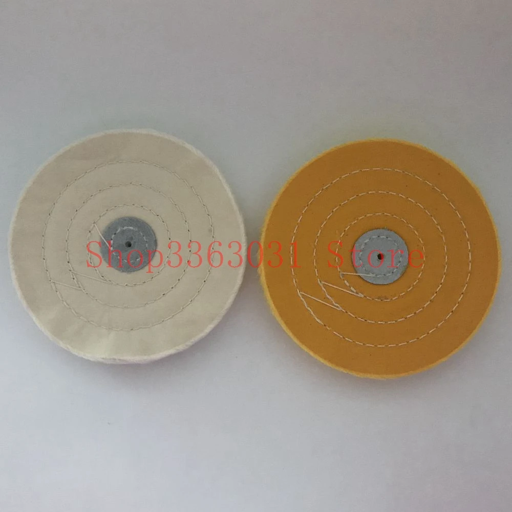 2 шт./компл. абразивные шлифовальные диски муслин полировальные круги хлопковое полировочное буфами для полировальная машинка
