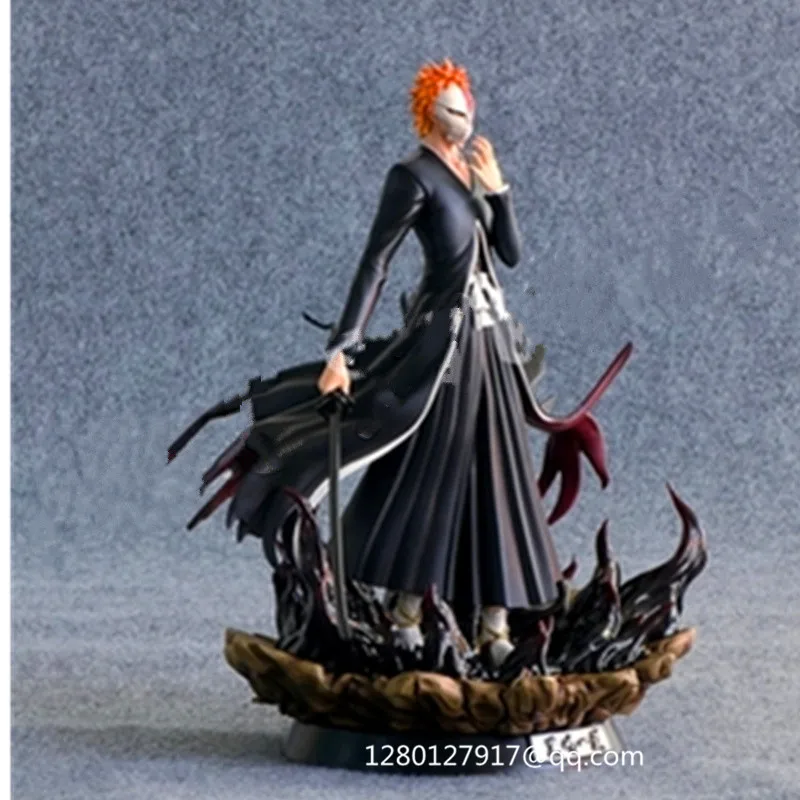 Статуя отбеливатель Kurosaki ichigo список впадин в полная длина портрет 1/8 грудь GK