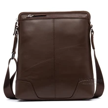 Messenger bag men leather brief style brand fashion cow leather men shoulder bag