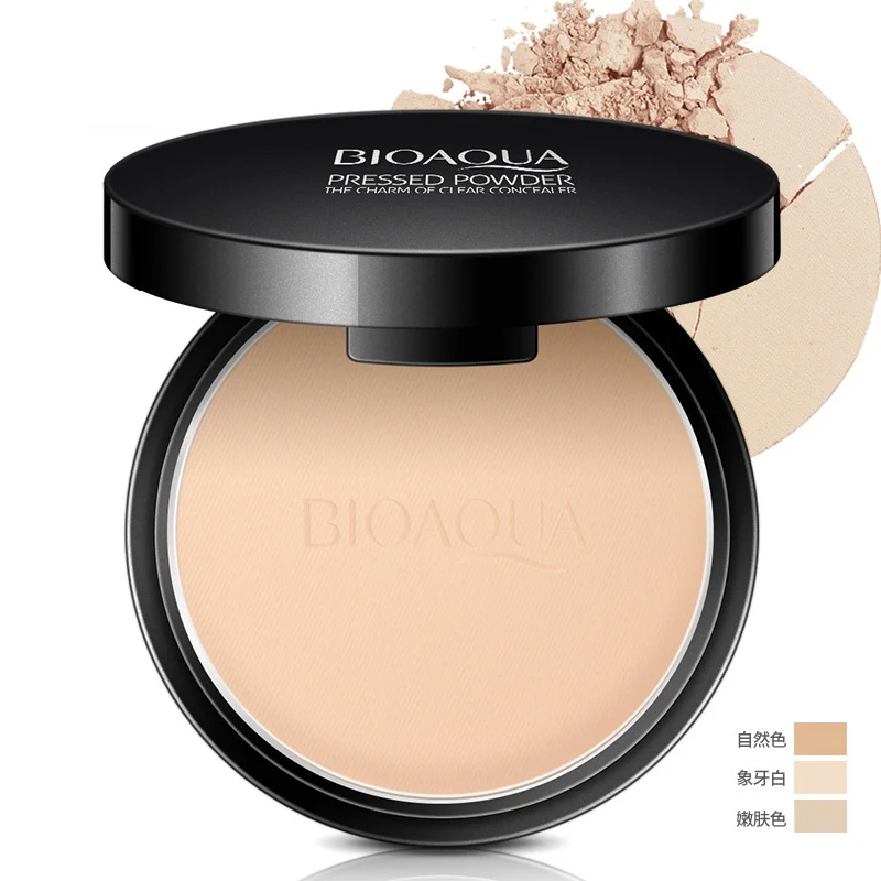 

Face Powder Pressed Mineral Powder Cosmetics Long Lasting Brightening Whitening Contouring Makeup Palette Professional Brand