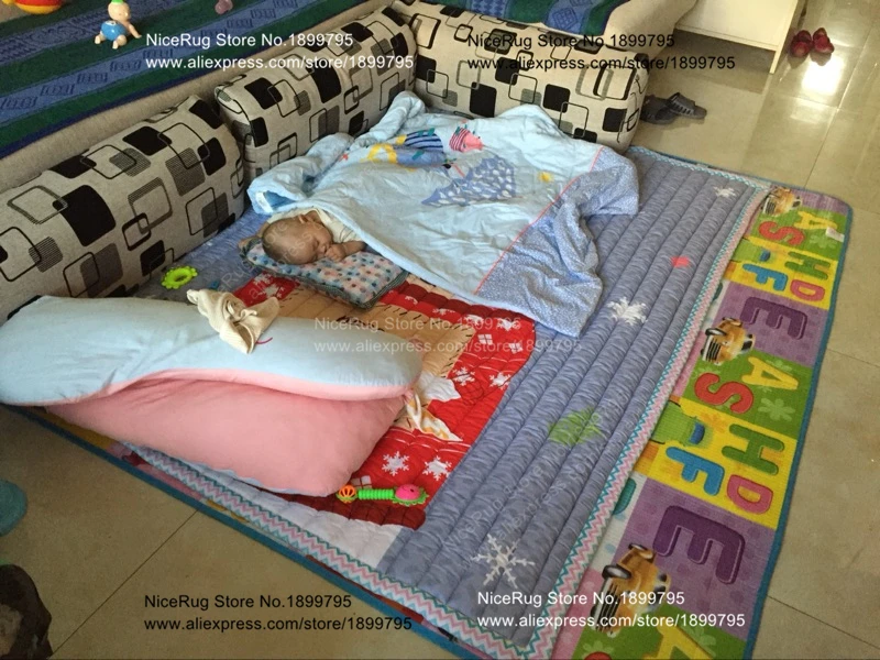 NC107 review KIDS sit on mat 69 sleep