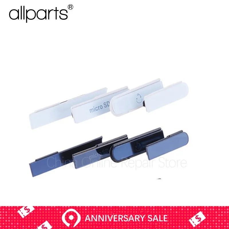 

Micro SD Port / SIM Card Port Slot Dust Plug For SONY Xperia Z L36H Replacement Parts C6603 C6602