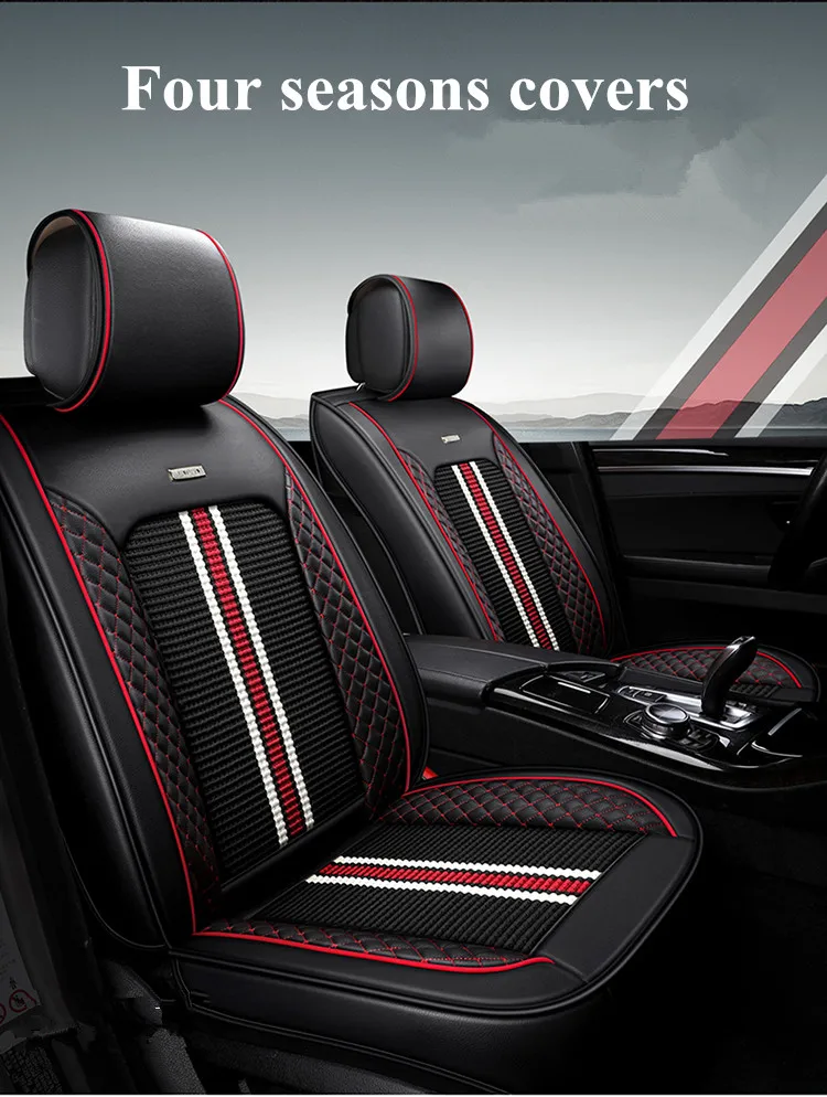 Хорошее качество! Полный комплект автомобильных чехлов для сидений Honda HR-V- дышащие прочные чехлы для сидений для HRV
