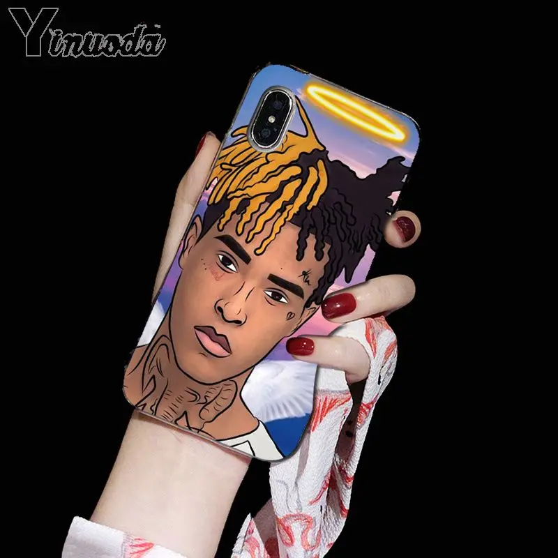 Yinuoda xtentacion لينة سيليكون شفاف جراب هاتف ل أبل فون 8 7 6 6 S زائد X XS ماكس 5 5 S SE XR الهواتف المحمولة