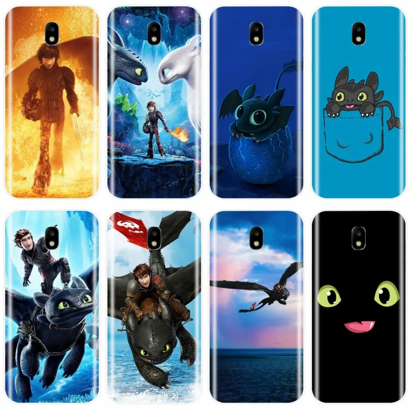 

For Samsung Galaxy J3 J4 J6 J8 2018 J3 J5 J7 2017 J5 J7 2016 J3PRO J7 PLUS How to Train Your Dragon 2 Cover TPU Phone Case