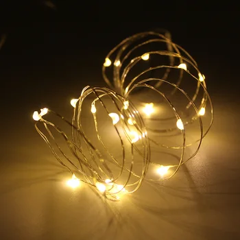 

USB Powered LED String lights 2M 3M 5M 10M Copper Silver Wire Fairy Garland For New Year Christmas Wedding Home Decoration