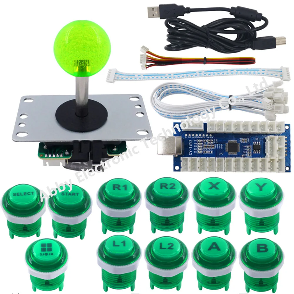 Аркадный LED DIY Набор для компьютера телевизора мобильного телефона планшета PS3