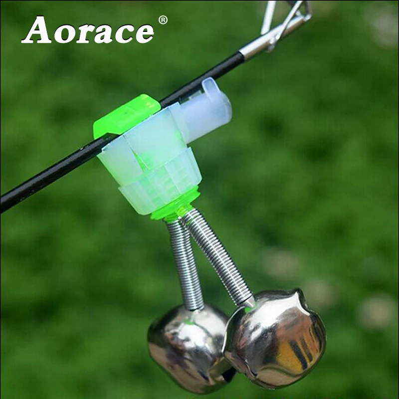 

5pcs/lot Carp Fishing Bite Alarm Fishing Rod Clamp Tip Clip Spiral Bells Ring Fishing Bell Alarm Fishing Accessories