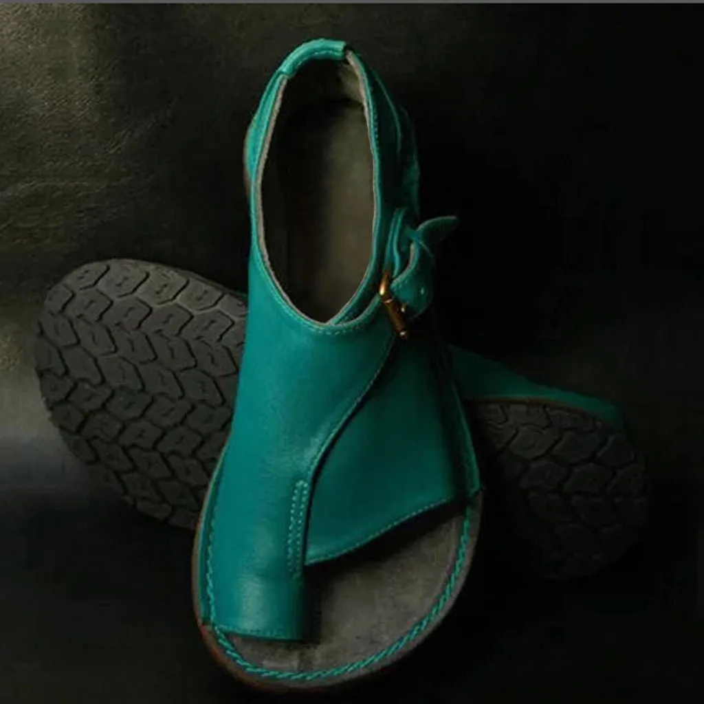 Большие размеры 35-44, женские сандалии женская обувь женские летние удобные сандалии на танкетке женские сандалии без застежки на плоской подошве женские сандалии