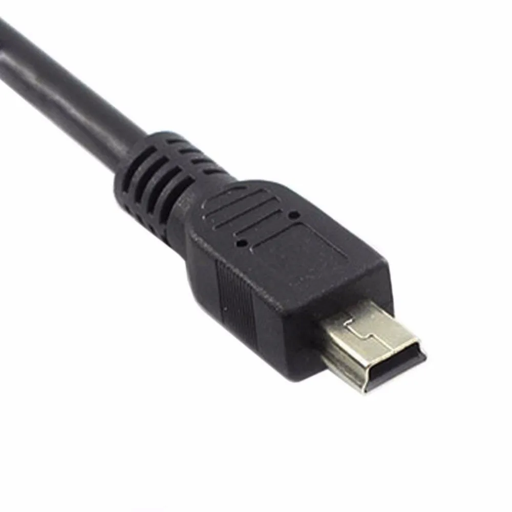 Крепление на панель тип USB 2 0 Mini B штекер Женский кабель с винтами 1 фут