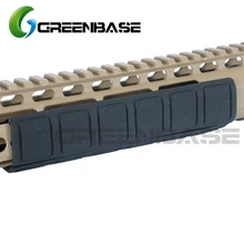 Greenbase Тактический Keymod резиновая Мягкая рельсовая Накладка 4 шт. цевье для винтовки железнодорожных протектор подходит Keymod