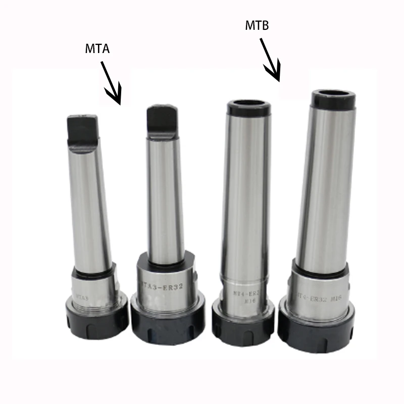

1PC MT3 ER32 mt3 er32 Collet chuck handle 3 Morse Cone Milling Chuck handle Taper MT3 Toolholder Clamp CNC part MTB3 ER32