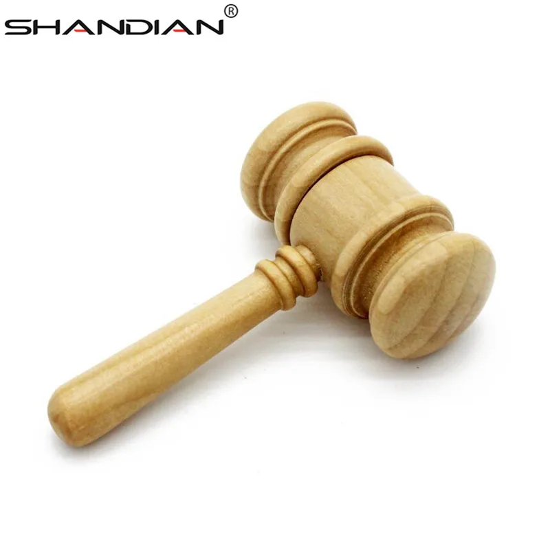 

SHANDIAN Wooden usb flash drive gavel Hammer model 4gb 16gb 32gb memory usb stick pen drive maple wood pendrive free shipping
