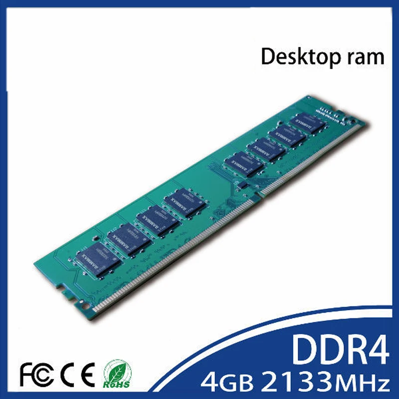 Настольная Память DDR4 Ram 4GB 8GB LO-DIMM 2133Mhz PC4-17000 288-pin/CL15 Unbuffered Non-Ecc работа с материнской платой компьютера