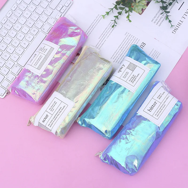 

1 Pcs Kawaii Pencil Case Taste Gift Estuches School Pencil Box Pencilcase Pencil Bag School Supplies Stationery make up