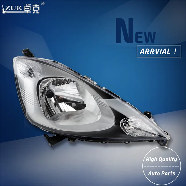 Zuk Auto Car Front Per Headlight Headlamp Head Light Lamp For Zuk Auto Car Front Per Headlight Headlamp Head Light Lamp For Honda Fit Jazz 2009 2010 2017 Ge6 Ge8 High Quality Replacement In Embly From