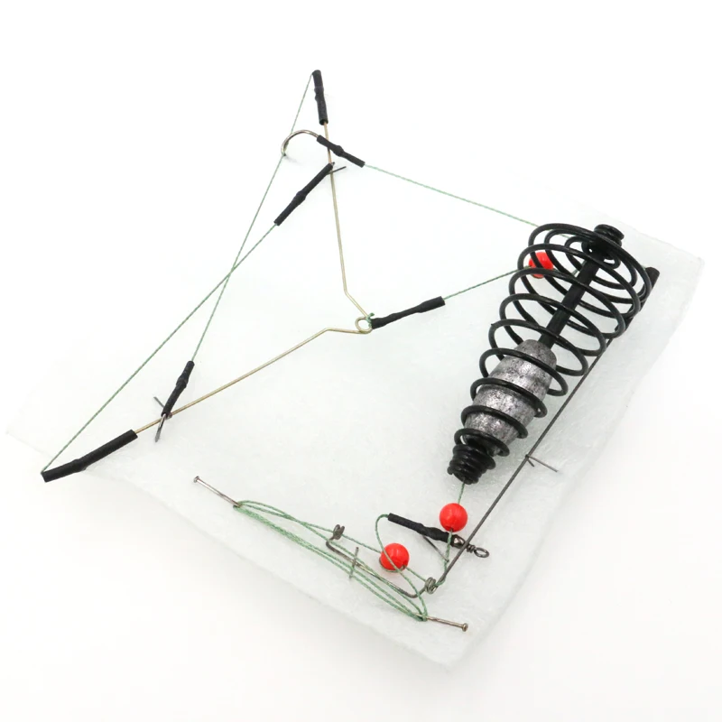 Vissen Crappie Carp Spring Fishing Groundbait Feeder Rigs Group Carp