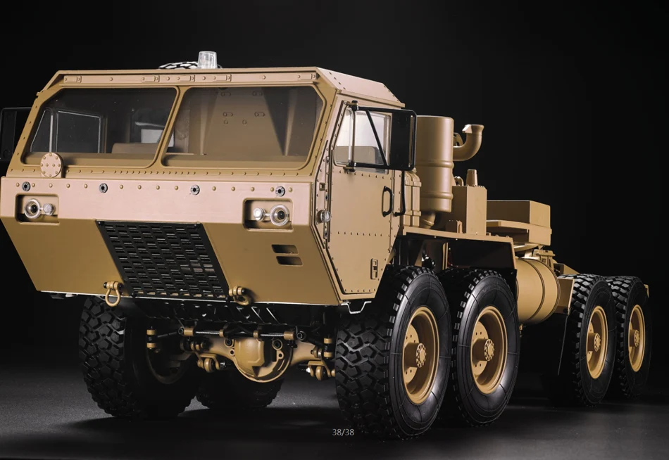 HG P801 1:12 2,4G 8*8 M983 739 мм Rc автомобиль армейский военный грузовик США без зарядного устройства RC расстояние 100 м 550 матовый мотор