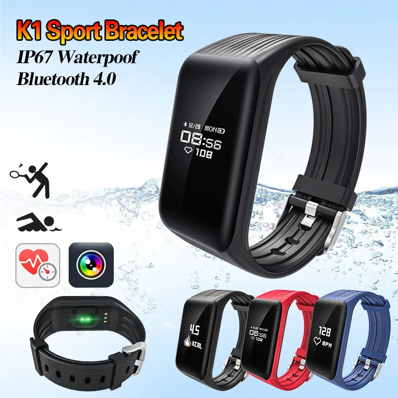 k1 sustained heart rate smart bracelet