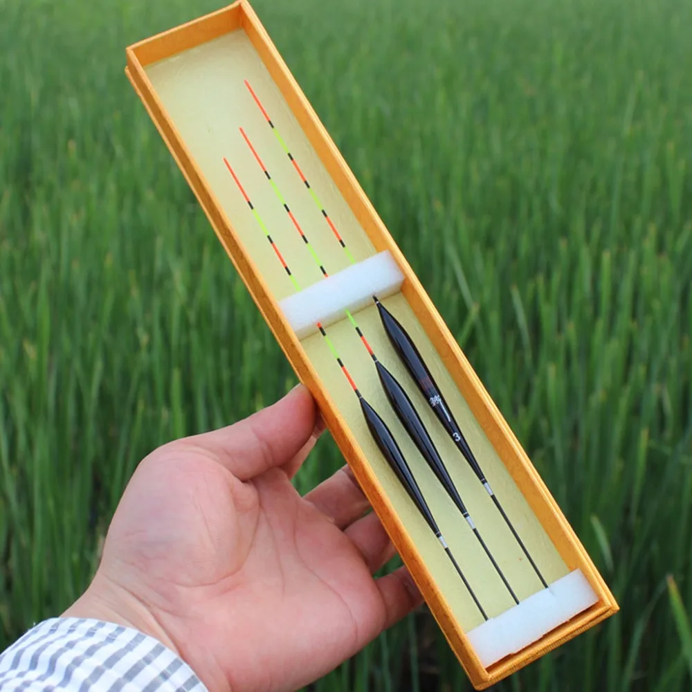 

3pcs Professional Fishing Float Bobber Balsa Wood Carp Fishing Tackle Tools New