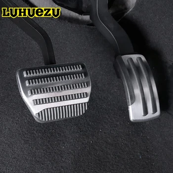 

New Arrival Aluminum Car Brake Pedal Fuel Pedal Cover Replacement For Nissan Patrol Y62 Armada 2016 2017 2018 Accessories