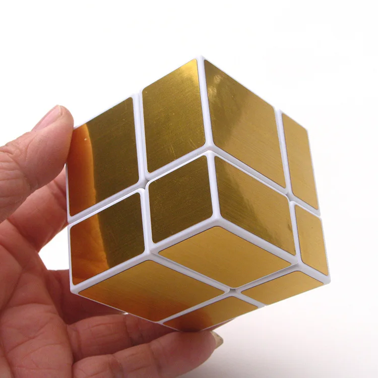 Shengshou, 2x2x2, магический зеркальный кубик, блоки, 5,7 см, скоростной Магический кубик-головоломка, 2x2, кубик, Магическая наклейка, обучающая игрушка