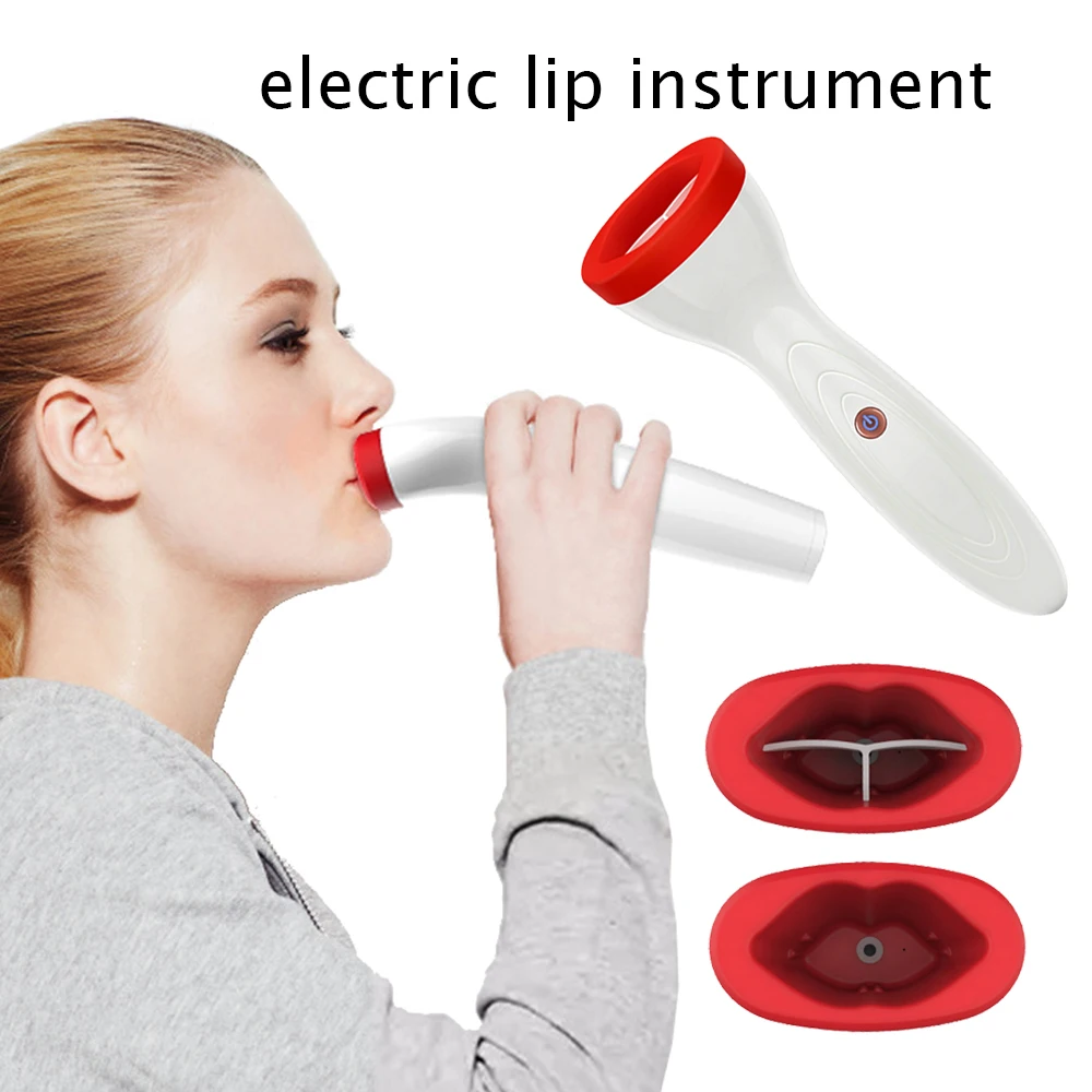 Силиконовый утягивающий прибор для губ, электрический инструмент для ухода за губами, натуральный сексуальный инструмент для более полных губ, увеличитель губ Labios Aumento Pump|Губы|   | АлиЭкспресс - Бьюти-гаджеты