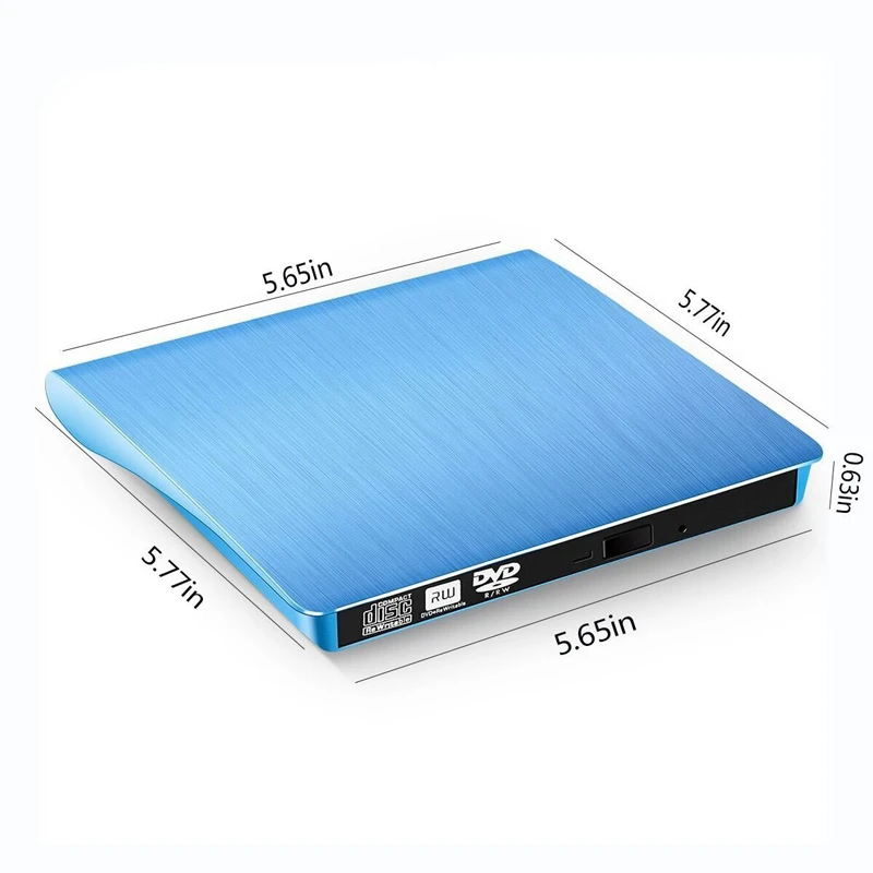 USB 3 0 DVD ROM CD RW горелки внешний диск Портативный считыватель тонкий для