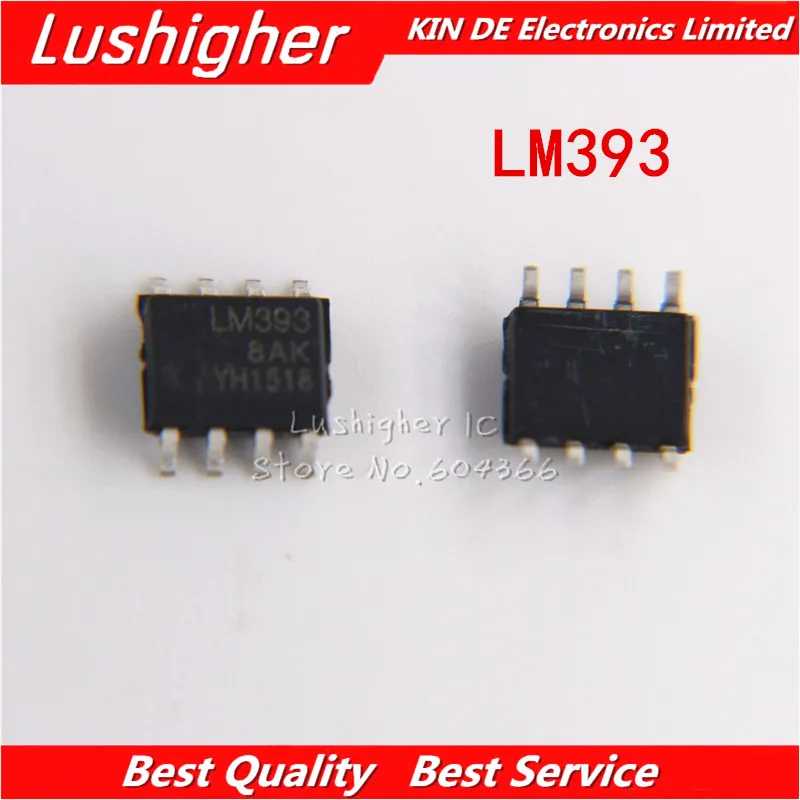 100 шт. LM393D LM393 SOP8 LM393DR SOP SMD усилитель новый оригинальный IC|ic amplifiers|amplifier icic smd |